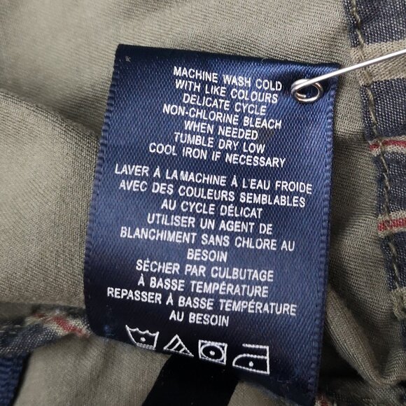 Tommy Hilfiger Ladies Size XS Army Green Zipper & Snap Closure Casual Jacket - Picture 12 of 15